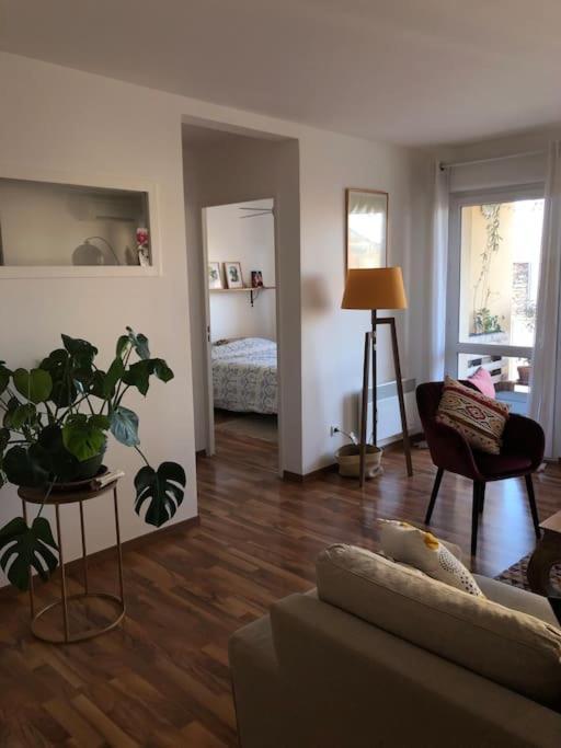Bel Appartement Nimois Au Calme Avec Balcon นีมส์ ภายนอก รูปภาพ